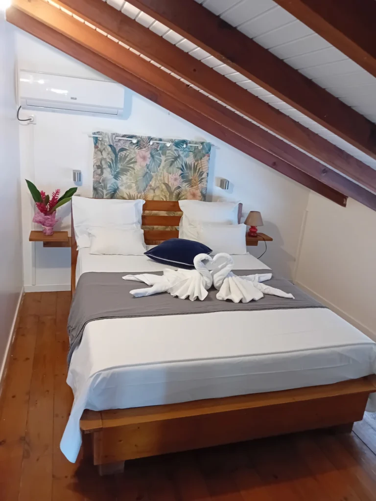 Chambre de GRAN KAZ Les Hauts de Bornave Gites Deshaies Guadeloupe