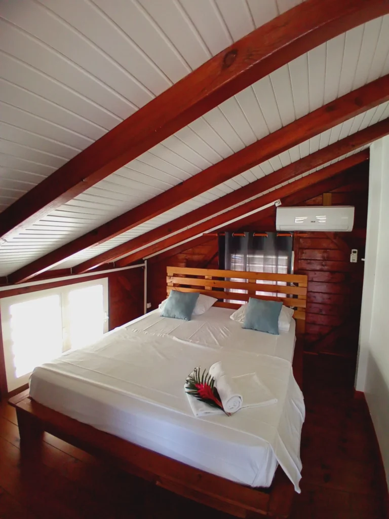 Troisième chambre KAZ AN NOU Les Hauts de Bornave Gites Deshaies Guadeloupe