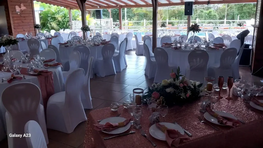 Réception mariage Les hauts de Bornave Deshaies Guadeloupe