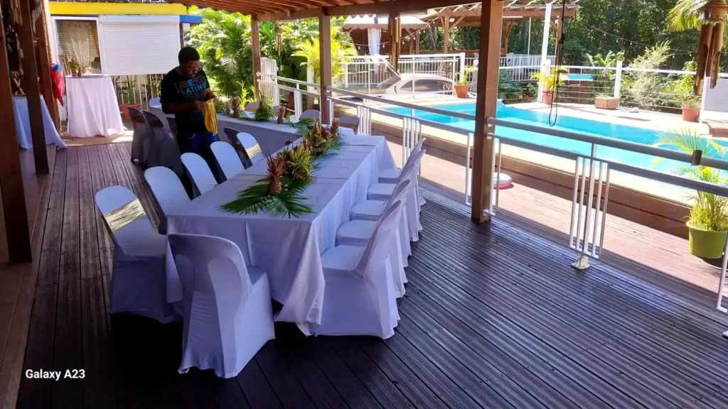 Anniversaire chez Les Hauts de Bornave Deshaies Guadeloupe