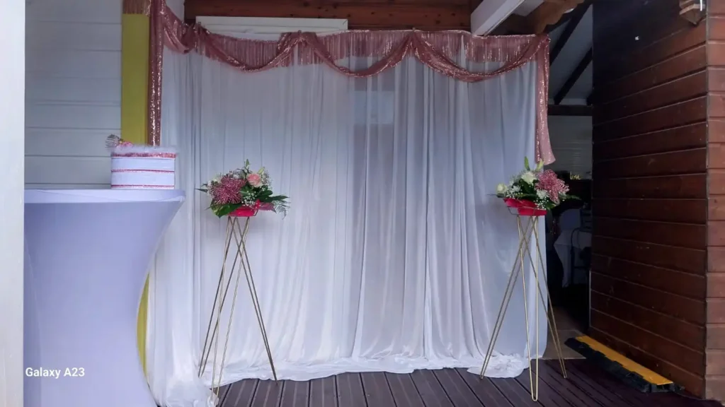 Décoration évènementiels des Hauts de Bornave