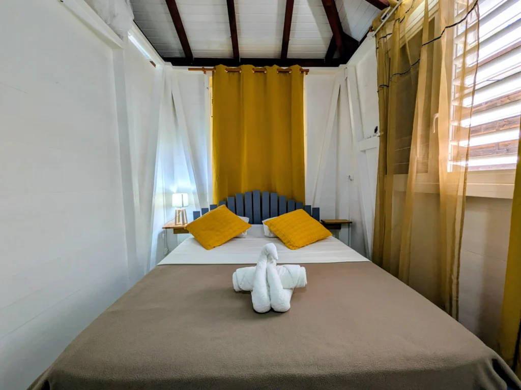 Chambre Ti Kaz les Hauts de Bornave Deshaies Guadeloupe