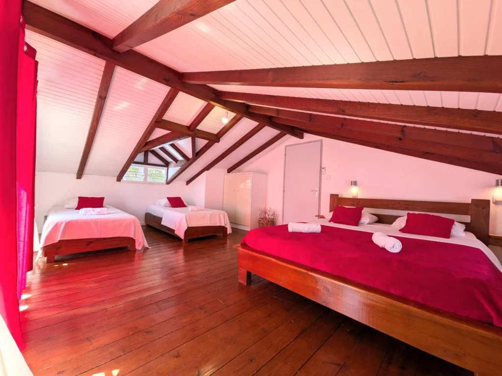 Chambre Gran Kaz Les hauts de Bornaves Deshaies Guadeloupe